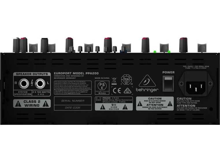 Behringer EUROPORT PPA200 